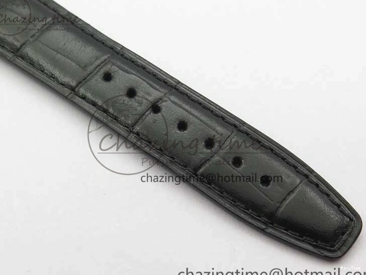 MIROTIME 0421 Elegant Portuguese IW371615 ZF 1:1 Best Edition SS Green Dial on Black Leather Strap A96355 V 7081